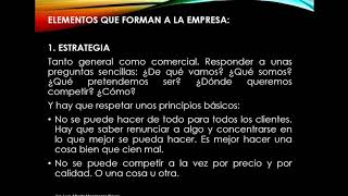 La Empresa Y Los Elementos Que La Conforman
