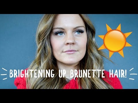 ADDING HIGHLIGHTS TO BRUNETTE HAIR! BRONDE HAIR ADDING HIGHLIGHTS TO BRUNETTE HAIR! BRONDE HAIR