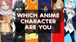 Which Anime Character Are You? | Fun Tests