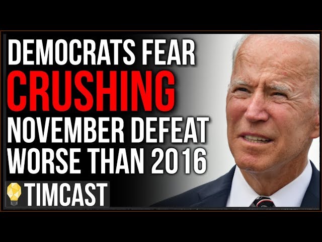 Democrats Fear CRUSHING Defeat To Trump Worse Than 2016 As Biden Polls WORSE Than Hillary Clinton