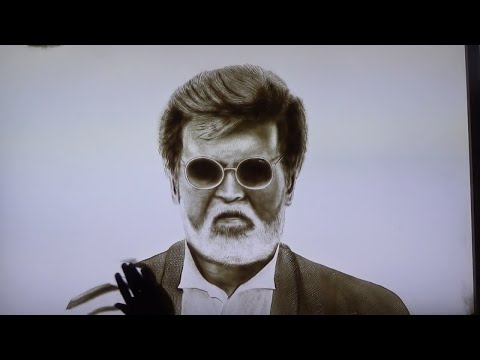 Kabali Movie Sand Art By Hari Krishna From India ,Hyderabad