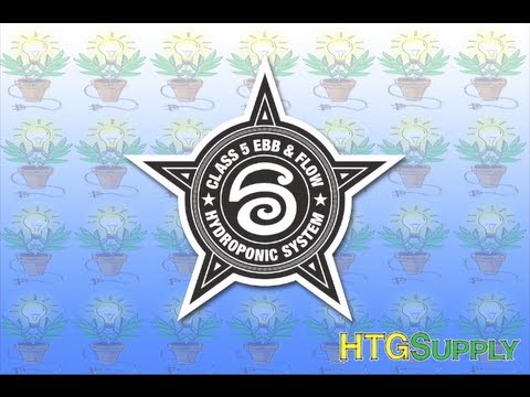 Class 5 Ebb and Flow Hydroponic System 12 plant pot site bucket HTG ...