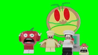 Pizza Tower Lego Green Screen