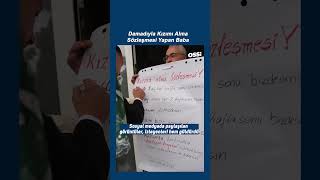 Damada Sözleşme Yapan Kız Babası