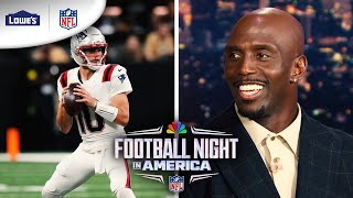 Week 6 Word Ociation Drake Maye Is Nes Franchise, Rico Dowdle Gets Revenge Fnia Nfl On Nbc