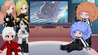 Tokyo Revengers React To Takemichi As Doma Giyuu Demon Slayer Gacha Life 2