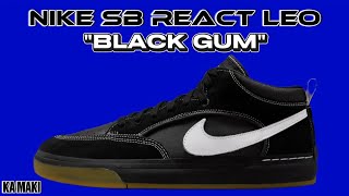 Nike Sb React Leo Black Gum