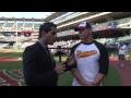The Miz Interview before throwing Cleveland Indians first pitch