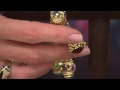 Arte d' Oro 8" Bold 38.00 ct tw Gemstone Charm Bracelet, 18K with Jennifer Coffey