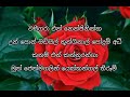 Vaseegara song lyrics in sinhala/ වසීගරා/full song