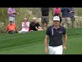 Keegan Bradley sinks 48-foot birdie putt at Accenture