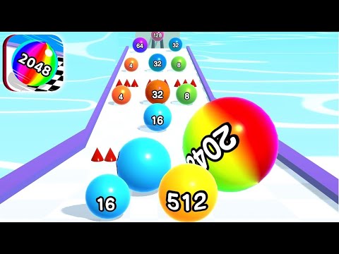 Ball Run 2048 – New Game All Levels walkthrough Ball Run 2048 – New Game All Levels walkthrough