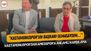 Kastamanospor'dan Amedspor'a anlamlı karşılama