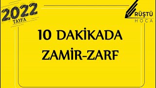 10 DAKİKADA | Zamir-Zarf | RÜŞTÜ HOCA