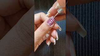 Easy Striping Tape Nailart Idea