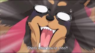 Anime Dog & Scissors - Abused By Scissors