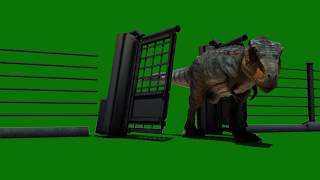 Dinosaur Running Green Screen Effect Key Effects