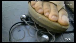 Candid Cute Friend Feet And Crush My Phone And Headphone 96.53 Min Preview