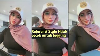 Style Hijab Ketat Referensi Hijab Tante Bohay Watermelon Untuk Jogging Y Hijab Beauty