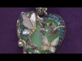 Barbara Bixby Sterling & 18K 1.20 ct tw Multi-Gemstone Heart Enhancer with Sharon Faetsch