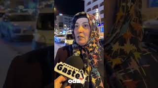 Erzurum'da güldüren samimi röportaj... Eşine selam yolladı