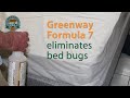 Safely Kill Bed Bugs with Greenway Formula 7 Bed Bug Solution Naturally Eliminates Bed Bugs in FL