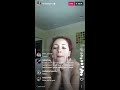 Danielle Bregoli Livestream on Instagram