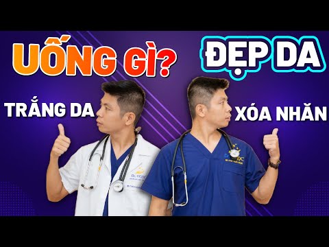 TRẮNG DA hay XÓA NHĂN - Uống Gì Để Đẹp Da | Dr Ngọc
