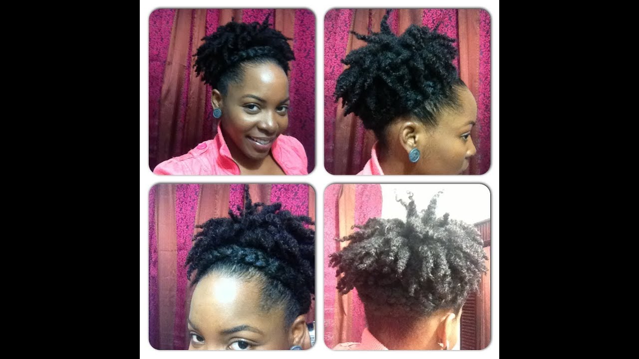 Marley braid headband puff - YouTube Marley braid headband puff - YouTube