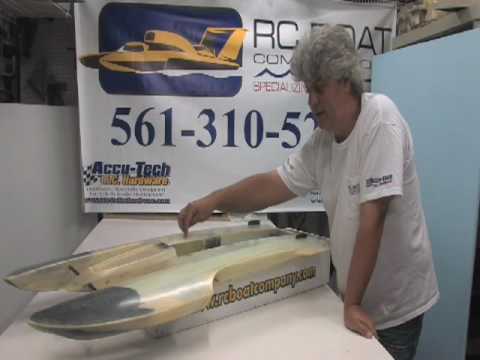 How to build an 1/8 scale hydroplane boat from our SG118H kit