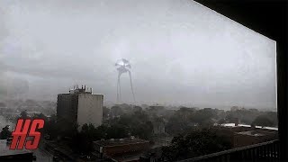 Alien Tripod Emerges Near Windsor City Center, Ontario September 24, 2019 Hollywoodscotty Vfx