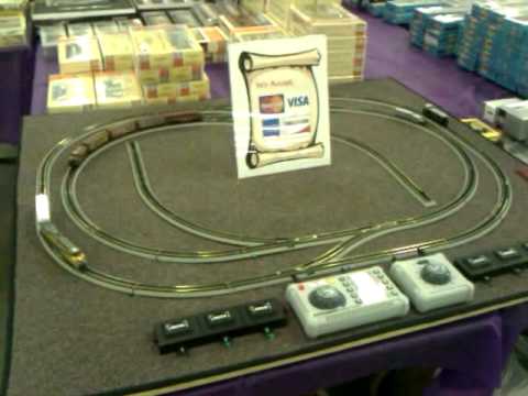 Small N-Scale Demo Train Layout For Denver Train Show November 2010 