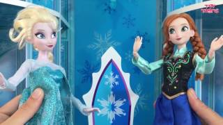 Frozen Elsa Anna Dolls Movie in English! Disney Princess Dolls Videos! Disney Frozen Playlist