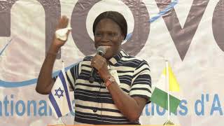 CÔTE D'IVOIRE : MADAME SIMONE EHIVET GBAGBO AU SALON INTERNATIONAL ANNUEL DES INVENTIONS D'ABIDJAN