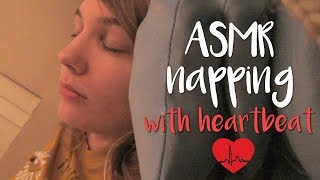 💗 ASMR Fall Asleep with Me with Heartbeat Sounds and Slow Breathing 💤