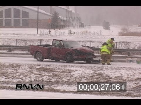 2/28/2008 Winter storm hits the Minneapolis & St. Paul metro area