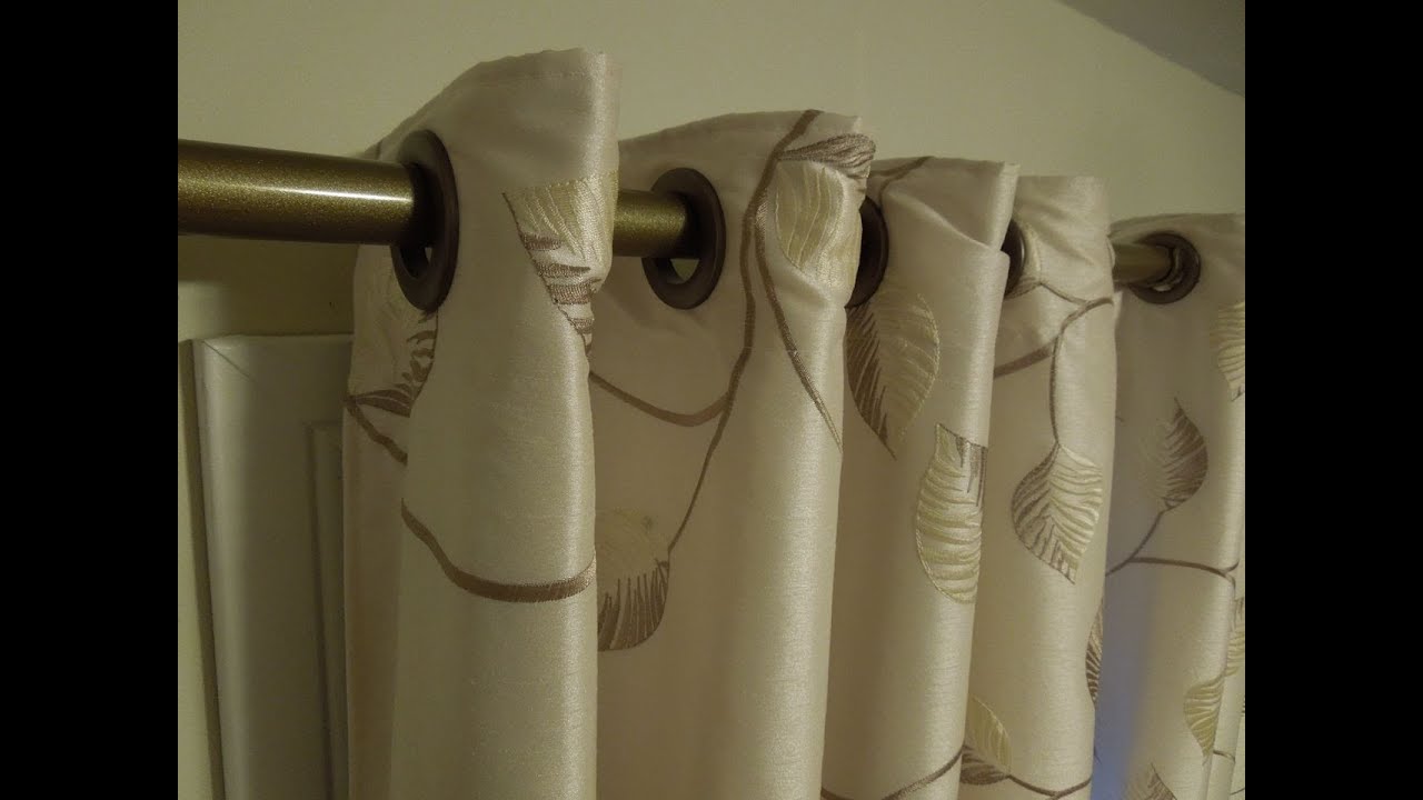 How To Make Curtains With Grommets 