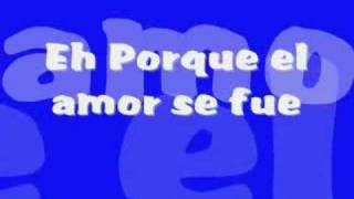 Video El Amor Se Fue ft. Angel Lopez Baby Ranks