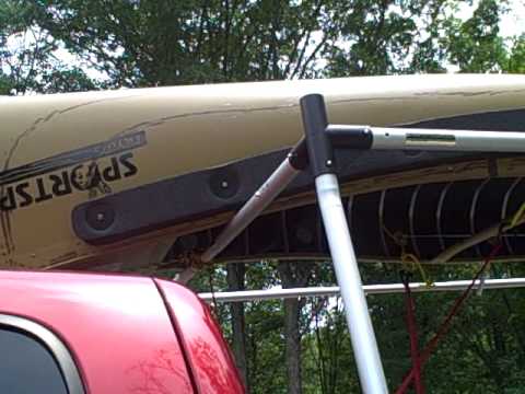 Nice Rack! Canoe and Kayak Rack the Mirage Truck Rack my review 