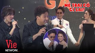 Trấn Thành "đuổi" về chỗ nhưng hotgirl Sam vẫn "mê trai bất chấp" y như Hari Won | Giọng Ca Bí Ẩn