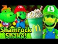 Crazy Mario Bros: The Shamrock Shake!
