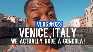VLOG 023 - Venice, Italy | We Rode a Gondola! (@RebirthofSOC)