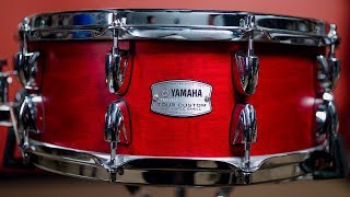 Yamaha Tour Custom Maple Snare Drums | Demo