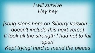 Watch Jane Siberry I Will Survive video