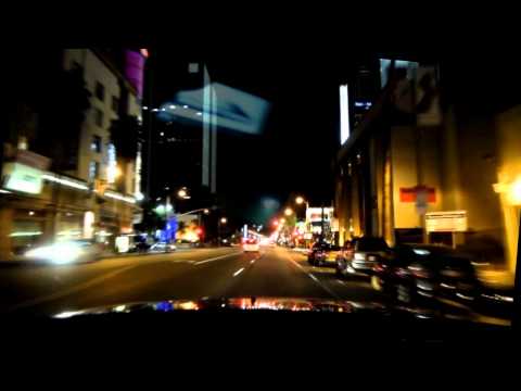 Los Angeles night drive