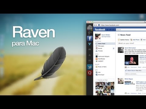 Raven, un refrescante navegador gratuito para Mac