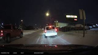 Snowy and icy day accident in Portland Oregon 3