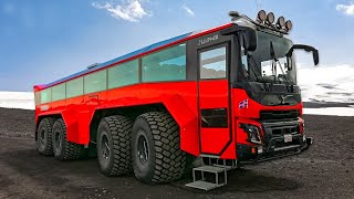 MODERN OFF-ROAD TRUCKS AND BUSES