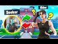 FORTNITE *NEW* GIANT HOUSE REVERSE HIDE AND SEEK! (Fortnite Creative)