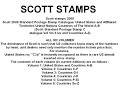 Scott Catalogue